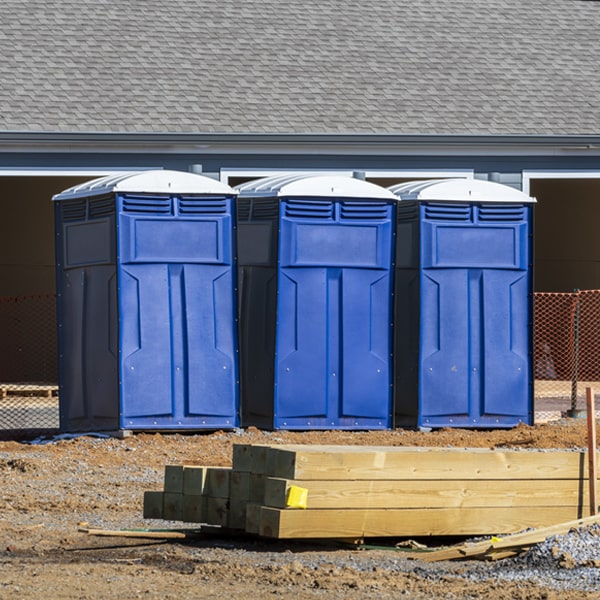 can i customize the exterior of the porta potties with my event logo or branding in Stratmoor CO